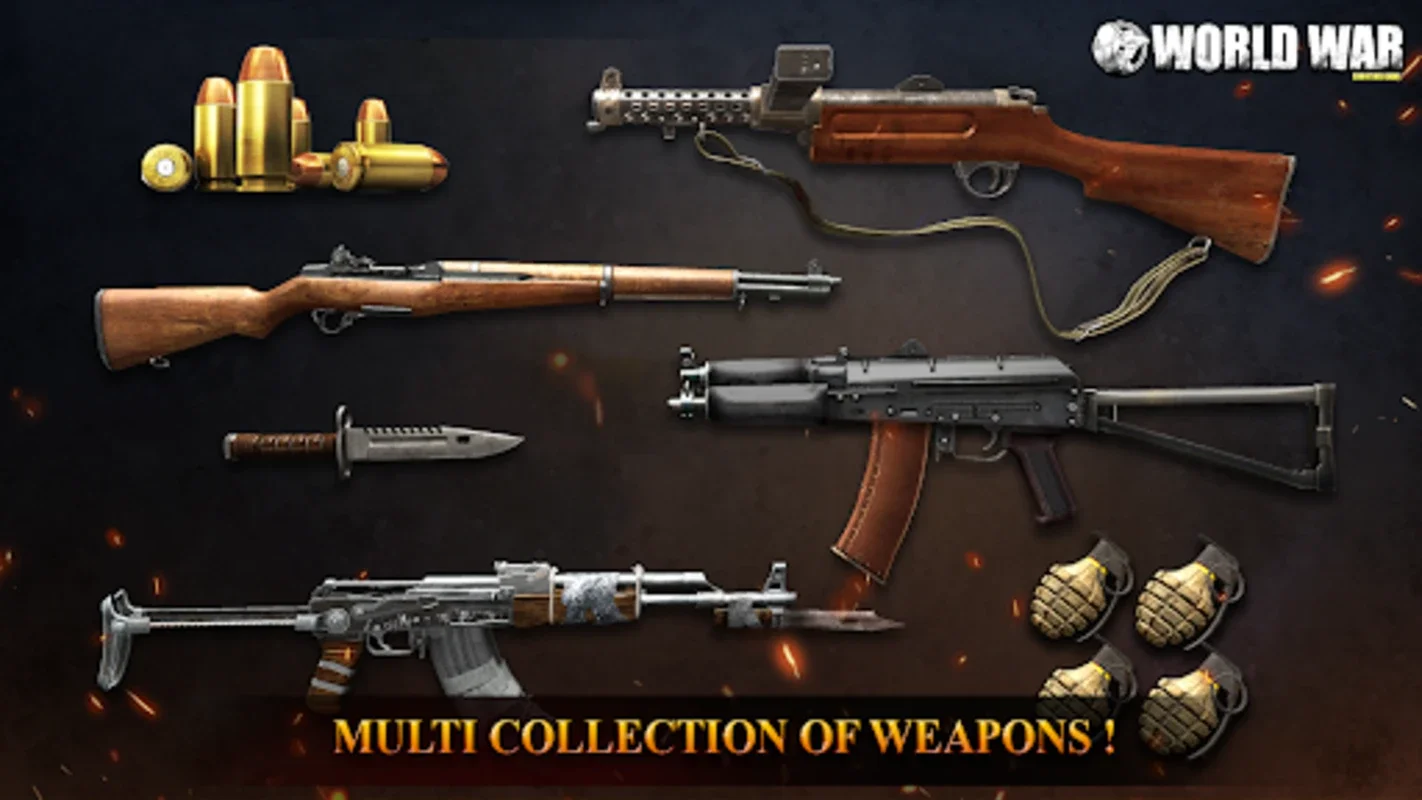 World War : WW2 Shooting Games for Android - Immersive Combat