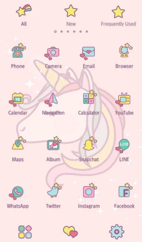 Unicorn Dream Theme for Android - Enchant Your Device