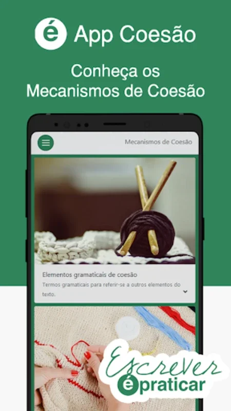 Redação e Coesão - EéP for Android: Enhance Writing