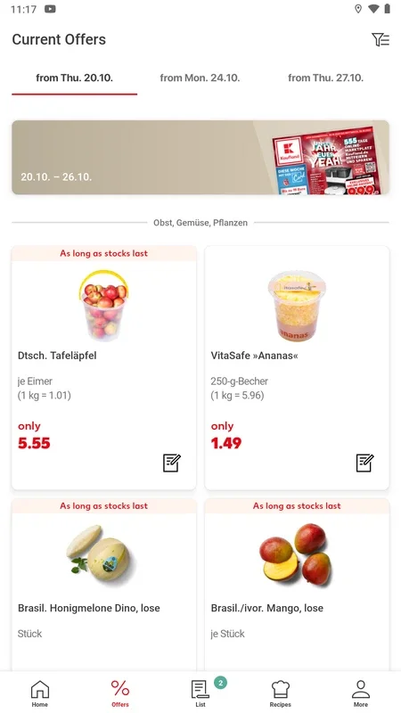 Kaufland for Android - Official App with Offers and Recipes