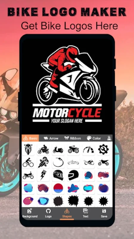 Bike Logo Maker for Android - Create Unique Logos Easily