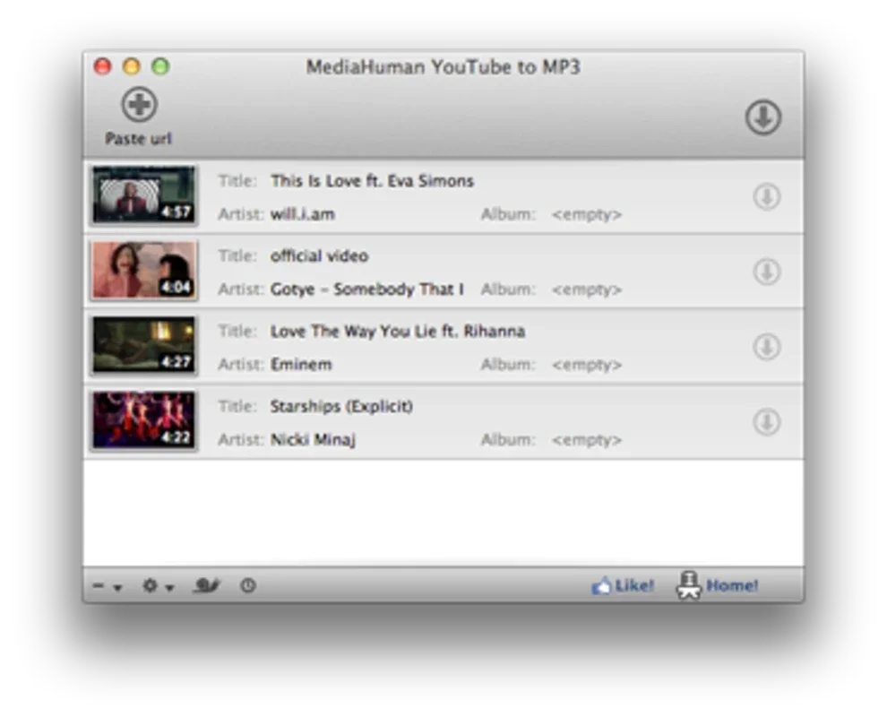 YouTube to MP3 Converter for Mac - Free Download from AppHuts