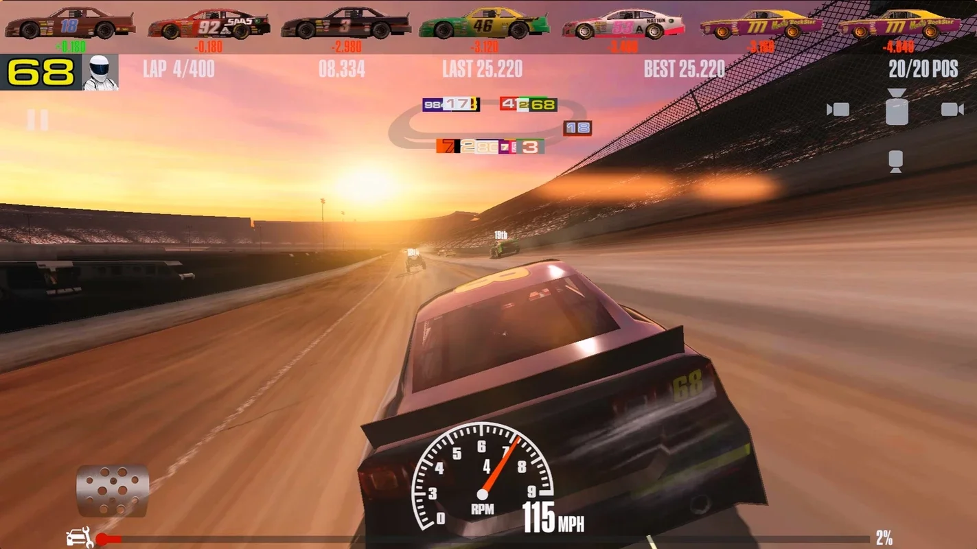 Stock Car Racing for Android - No Download Needed