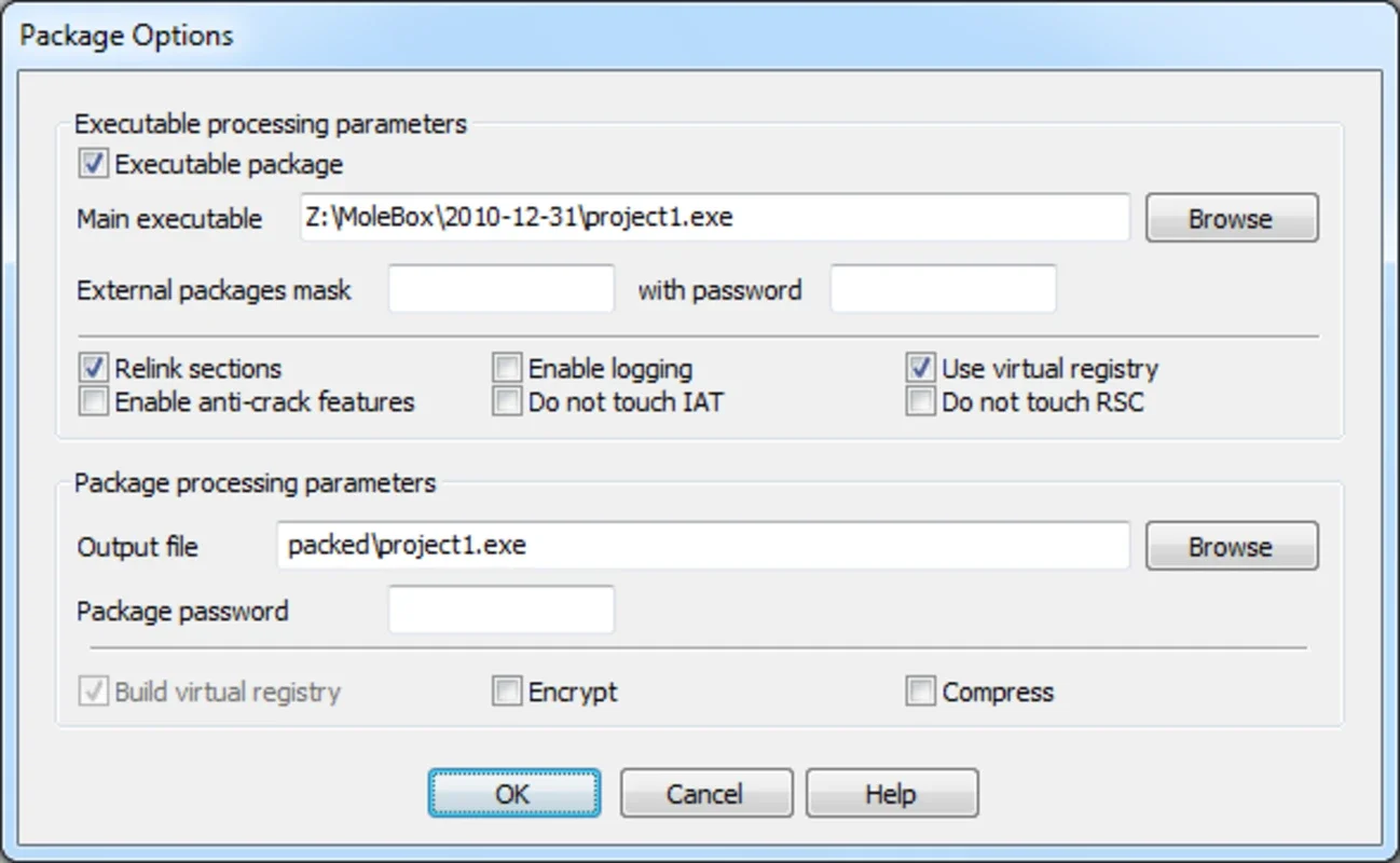 MoleBox: Secure Application Packaging for Windows