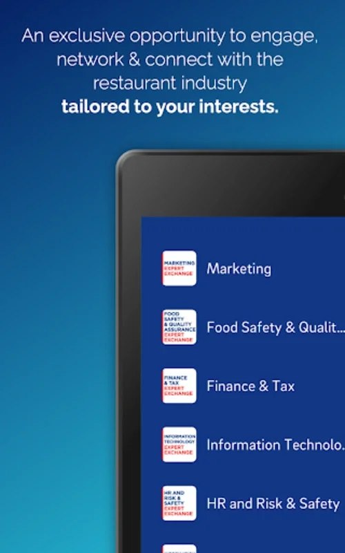 Restaurant Community for Android - Connect with Industry Peers