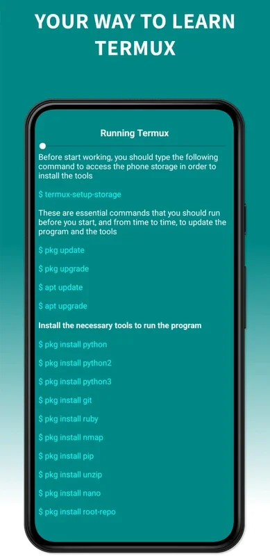 Learn Termux for Android - Master Cybersecurity Tools