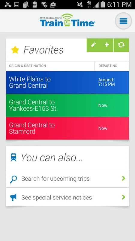 TrainTime for Android - Comprehensive Train Travel App