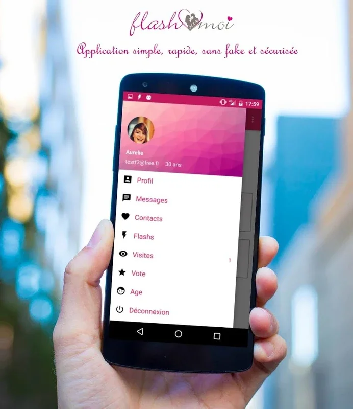 Flashsurmoi for Android - Connect with Local Singles