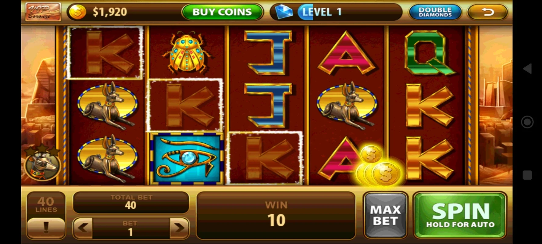 Big Win - Slots Casino for Android - Virtual Vegas - Style Gaming