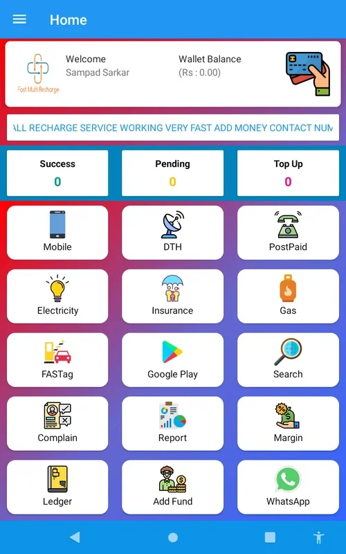 Fast Multi Recharge for Android - Convenient Recharging