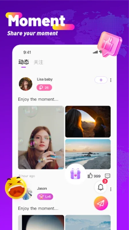 Olamet-Chat Video Live for Android - Connect Globally via Live Video