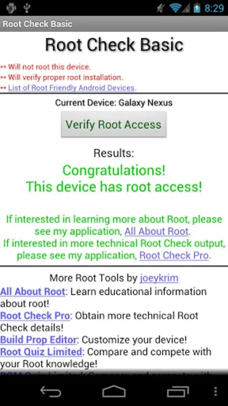 Root Checker for Android: Quickly Check Root Access