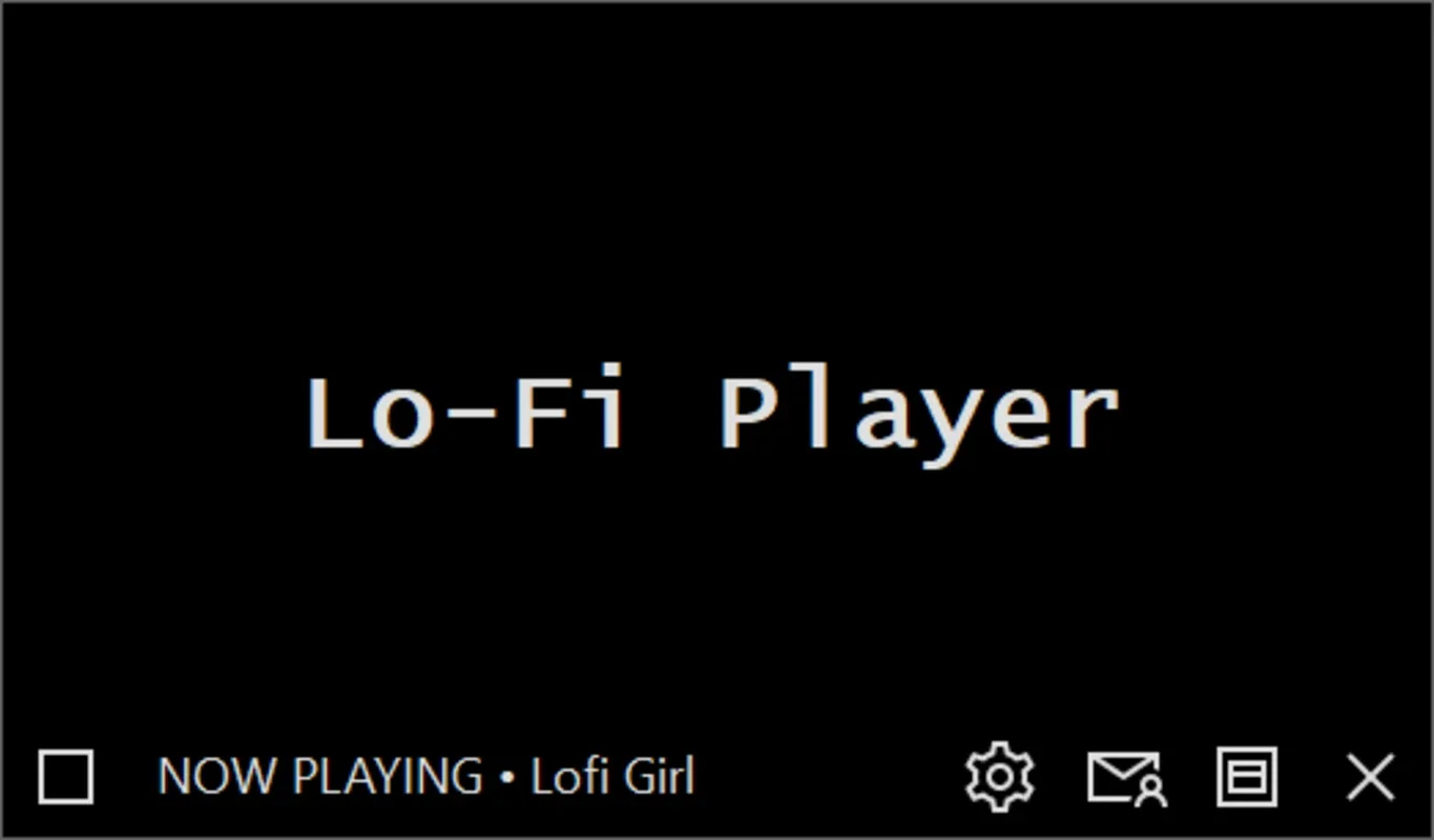 Lo-Fi Player for Windows - Enjoy Lo-Fi Music Streams