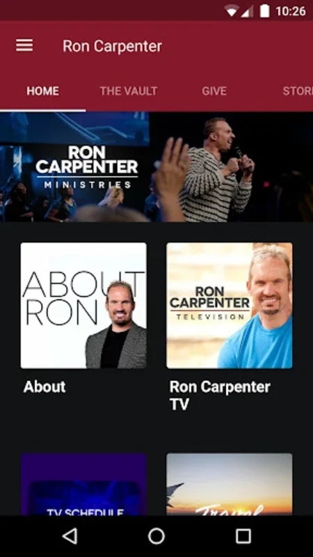 Ron Carpenter for Android: A Popular App