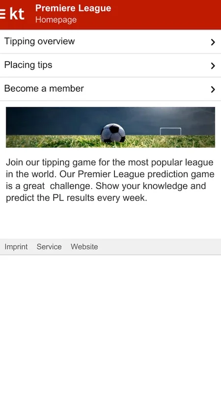 Kicktipp for Android - Manage Sports Bets with Friends