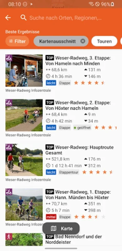 Weser-Radweg for Android - Ultimate Cycling App