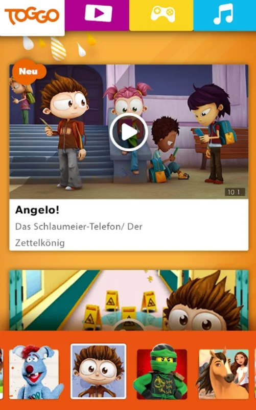 TOGGO for Android - Access a World of Cartoons