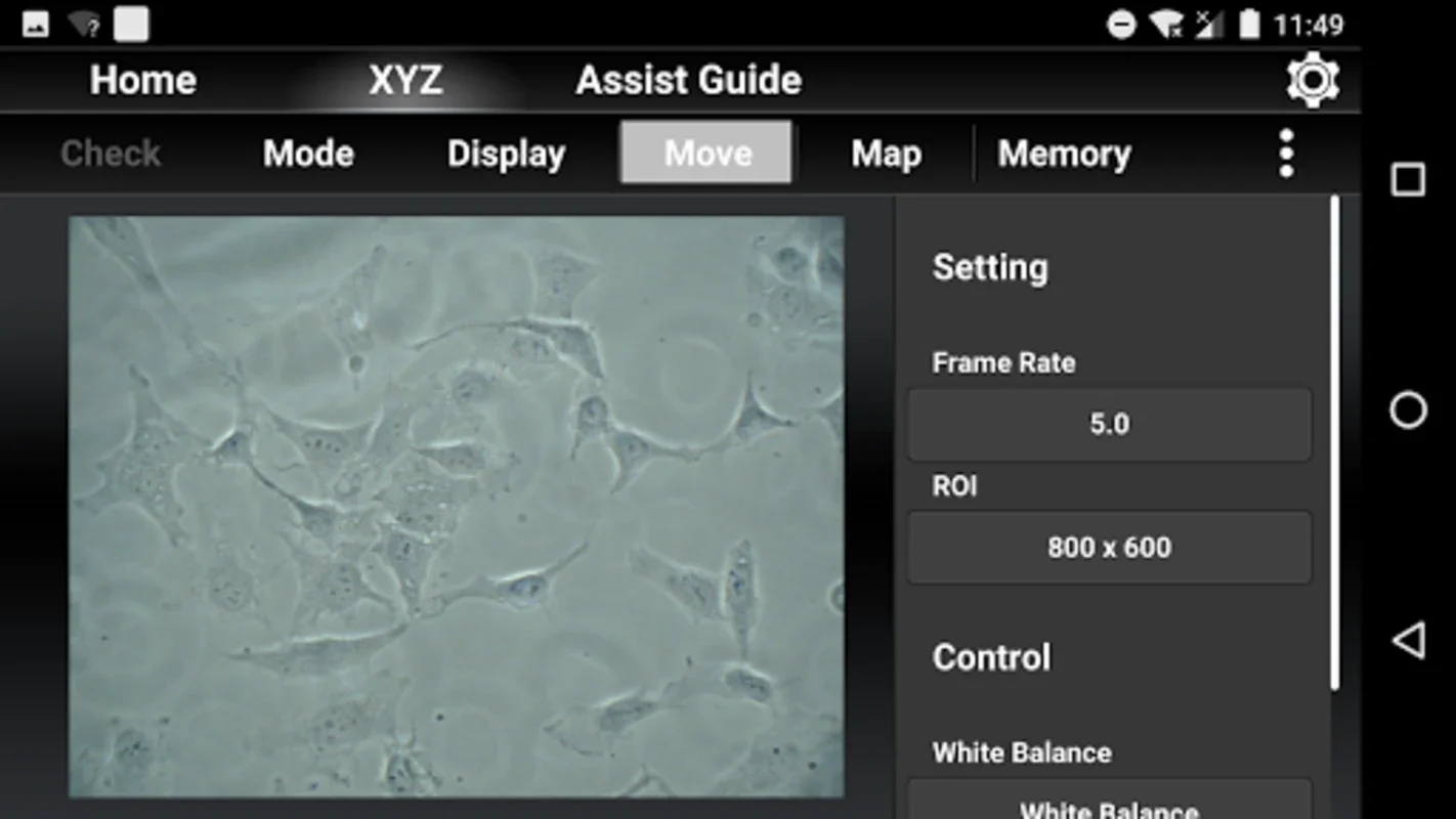 Ti2 Control for Android: Manage Nikon Ti2 Microscopes