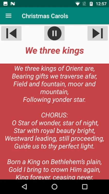 Christmas Carols mp3 & Lyrics for Android - Festive Cheer