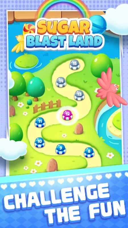 Sugar Blast Land for Android - Engaging Candy Puzzle