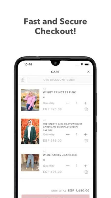 Hk Designs for Android - Seamless Shopping Experience