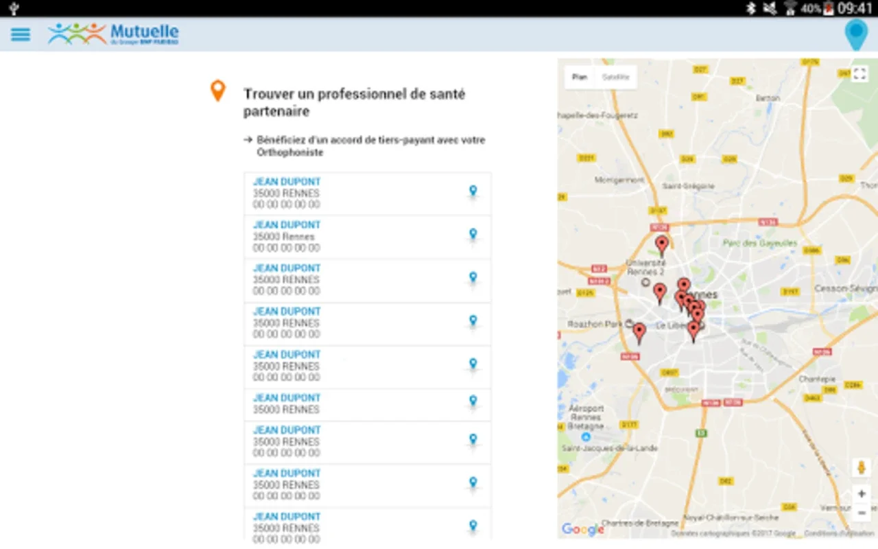 Mutuelle BNP Paribas for Android - Simplify Health Insurance