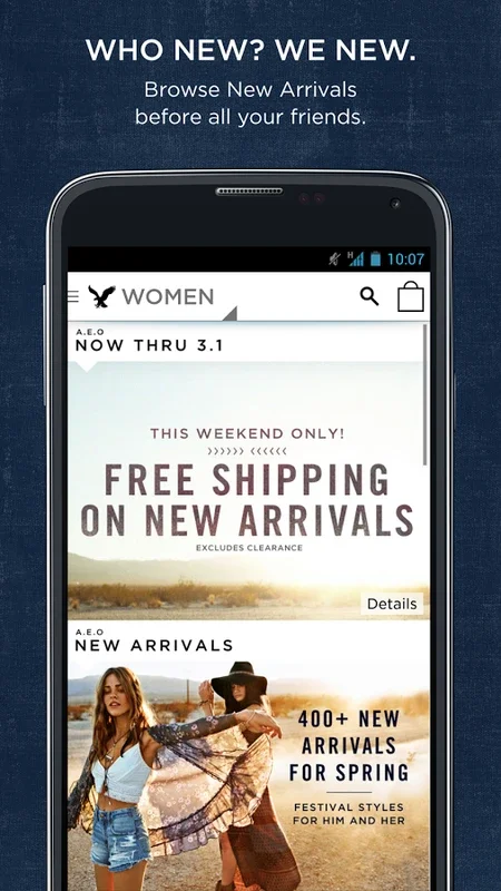 AEO | Aerie for Android - Seamless Shopping App