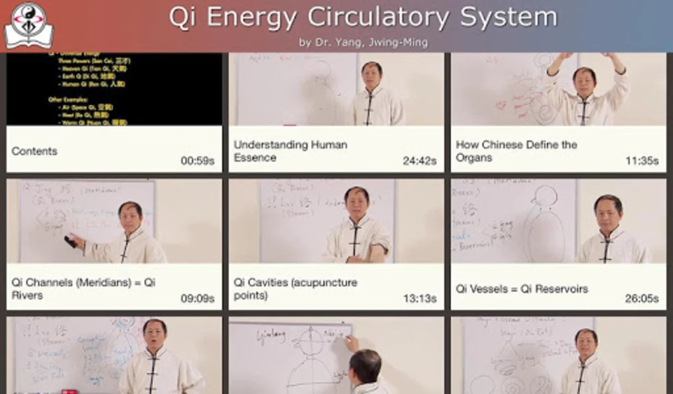 Qi Energy Video Lesson for Android - Enhance Well-being