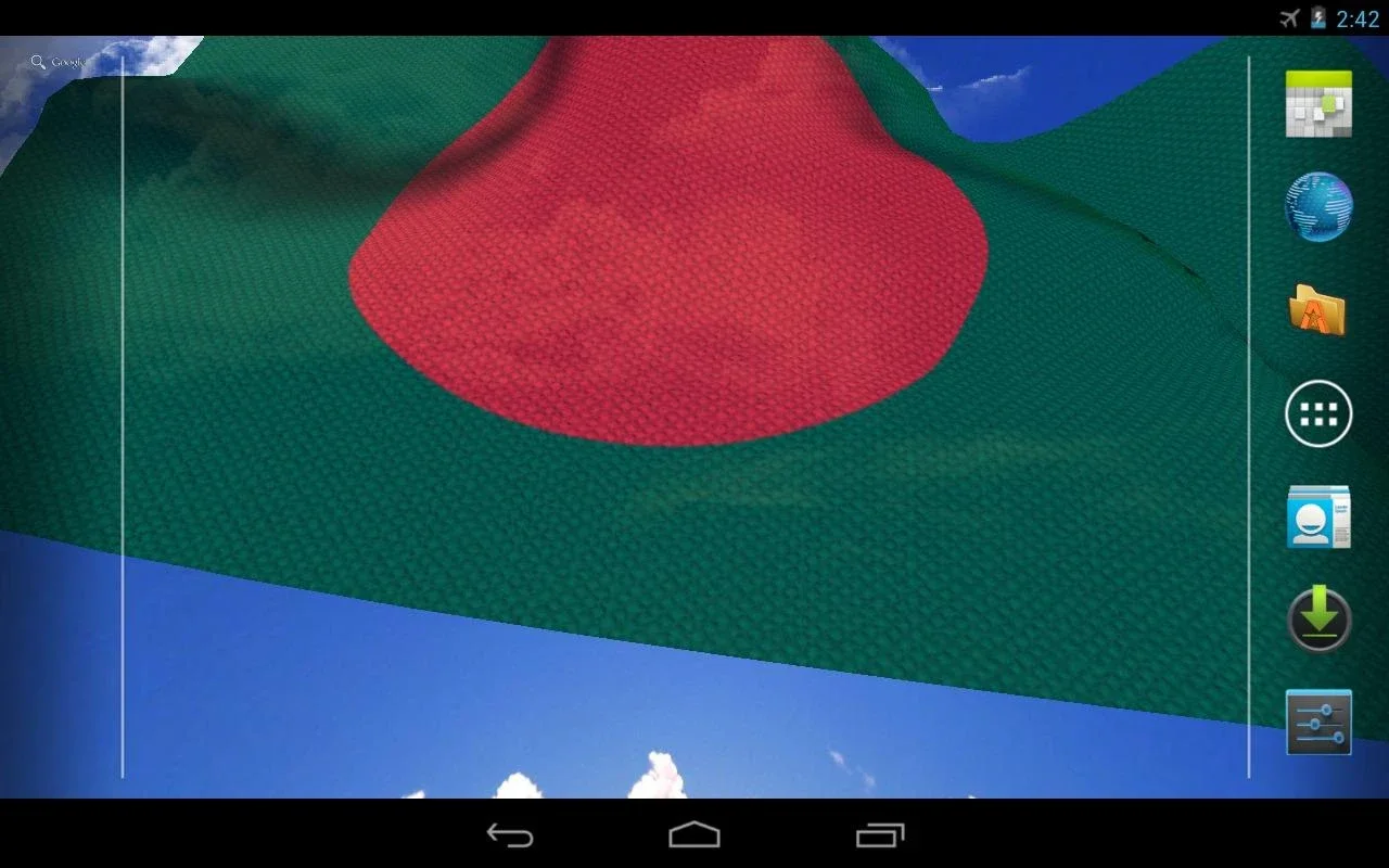 Bangladesh Flag for Android - No Downloading Required