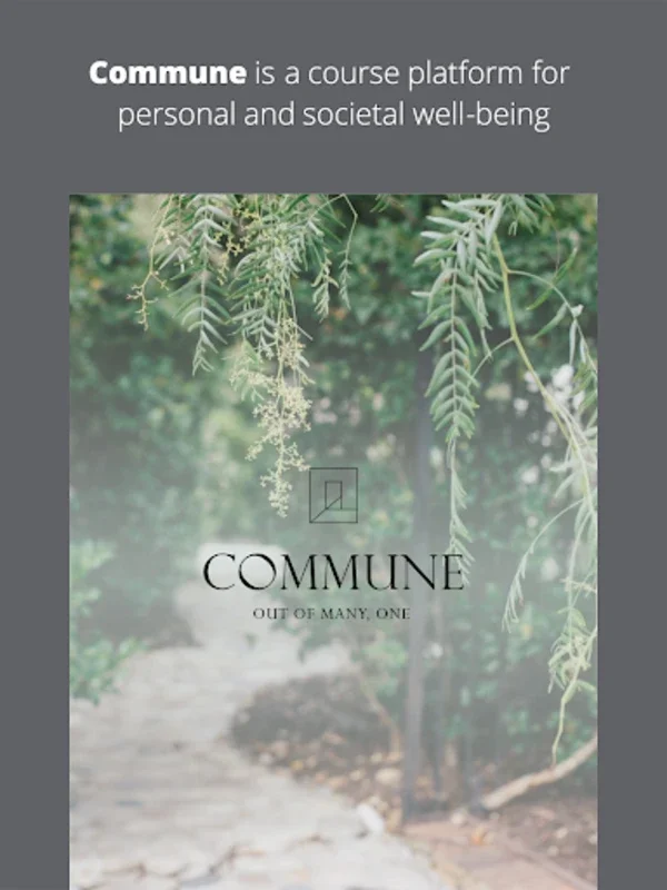 Commune: Life-Changing Courses for Android - Enrich Your Life