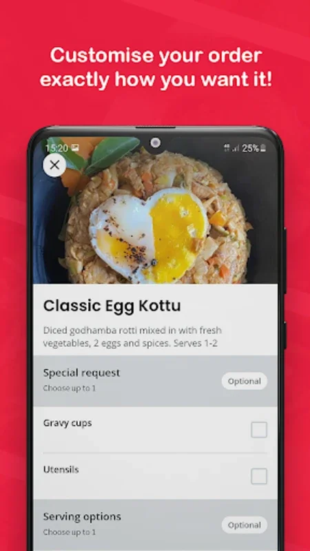 Rush by appiGo for Android - Quick Local Food Delivery