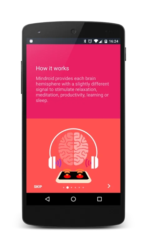 Mindroid for Android: Enhance Relaxation and Sleep