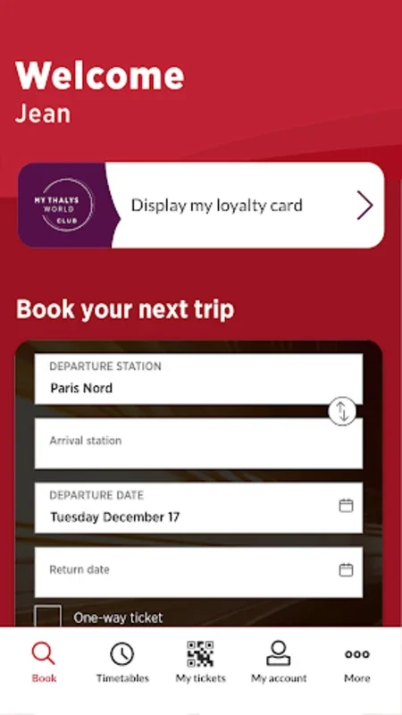 Thalys for Android - Streamline Your Rail Travel