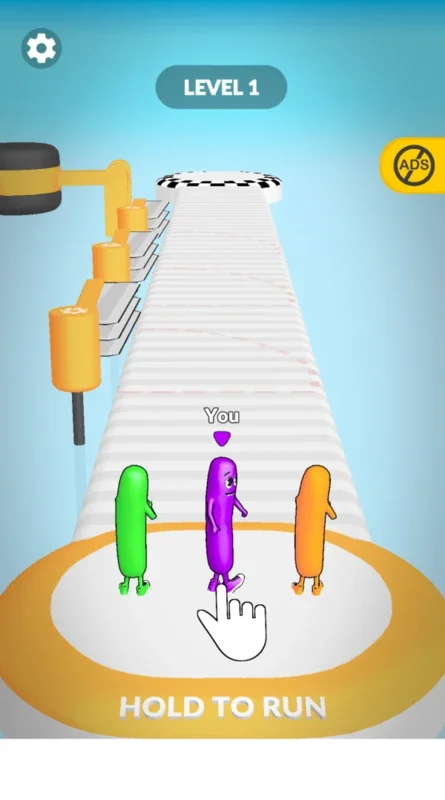 Wacky Run for Android - Fun Obstacle - Avoiding Action