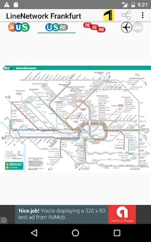 LineNetwork Frankfurt for Android - Seamless Transit Navigation