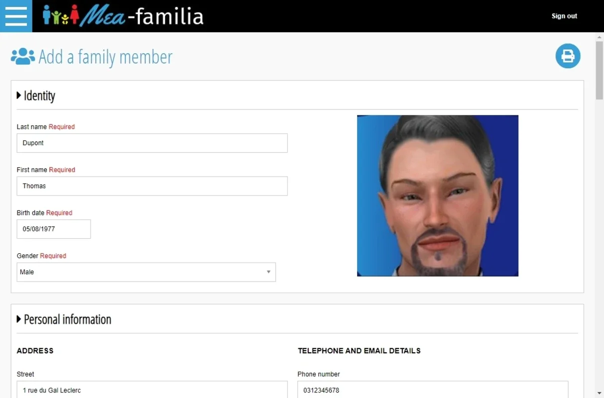 Mea-familia for Windows - Simplify Family Management