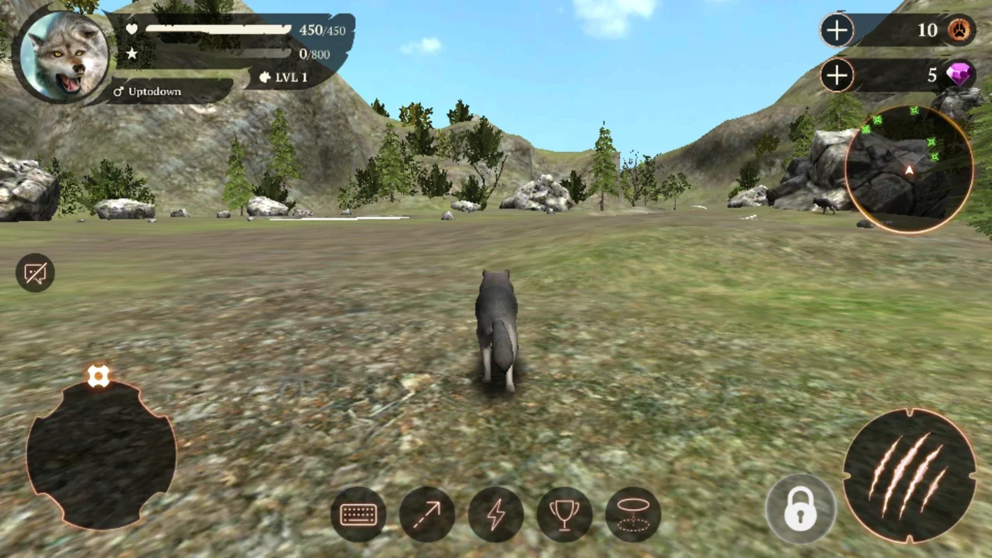 The Wolf for Android - Immersive MMORPG Experience