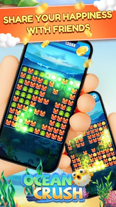 Ocean Crush-Matching Games for Android - No Download Needed