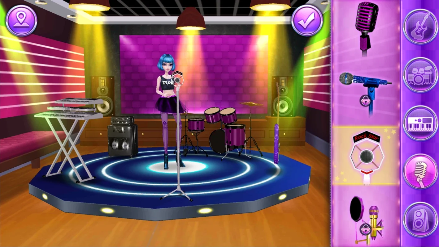 Music Idol - Coco Rock Star: Android's Fun Star-Making Game