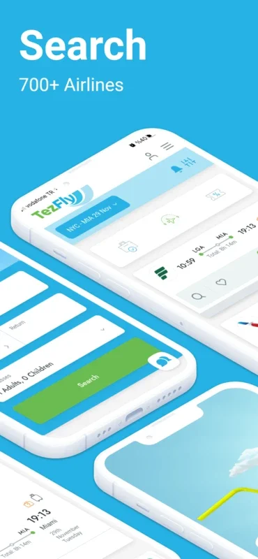 Tezfly for Android: Find Cheap Flight Tickets