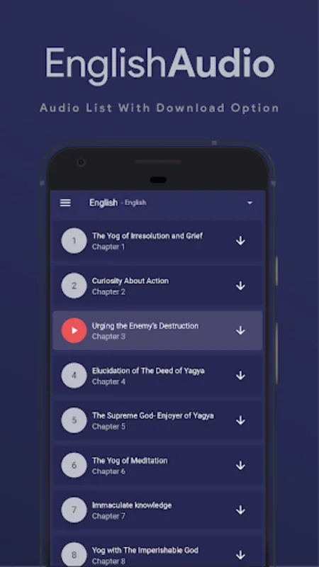 Gita Audio for Android - Free Auditory Experience in 16 Languages