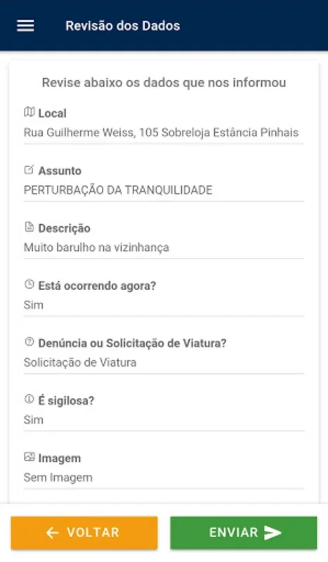 153 Cidadão for Android: Enhance Public Safety