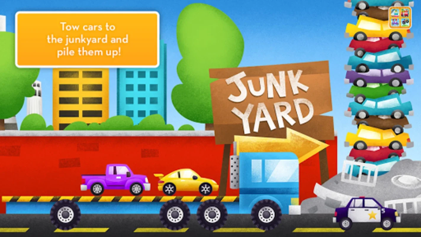 More Trucks by Duck Duck Moose for Android: Nurturing Creativity