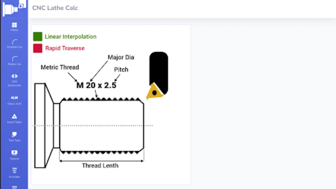 CNC Lathe Calc for Android: Enhance CNC Programming