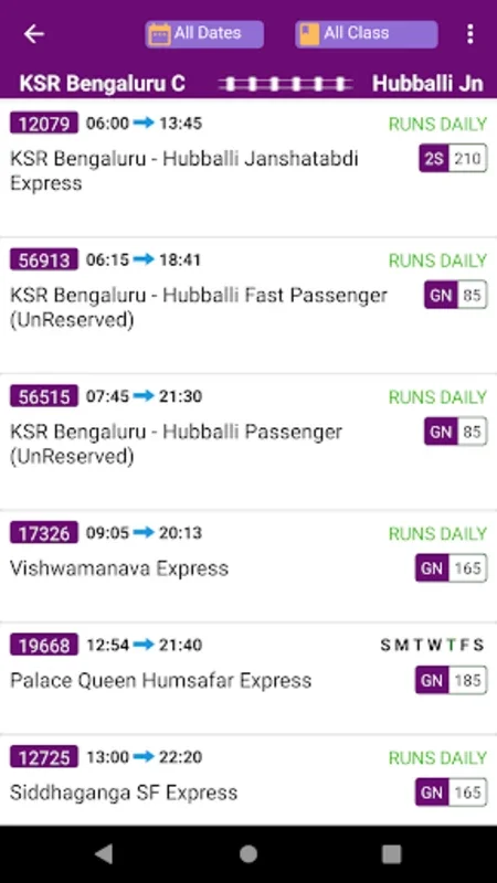 RailTime for Android: Real-Time Train Tracking