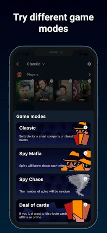 Spy - the Game for a Company for Android: Engaging Espionage