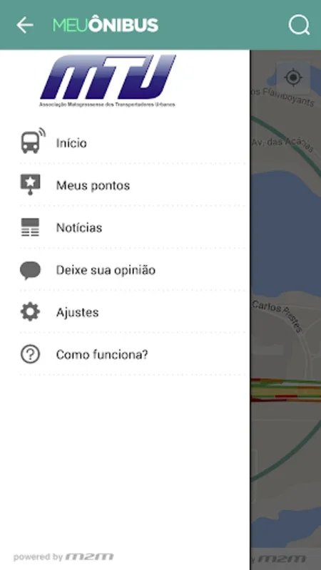 Meu Ônibus MTU for Android - Real-Time Bus Info