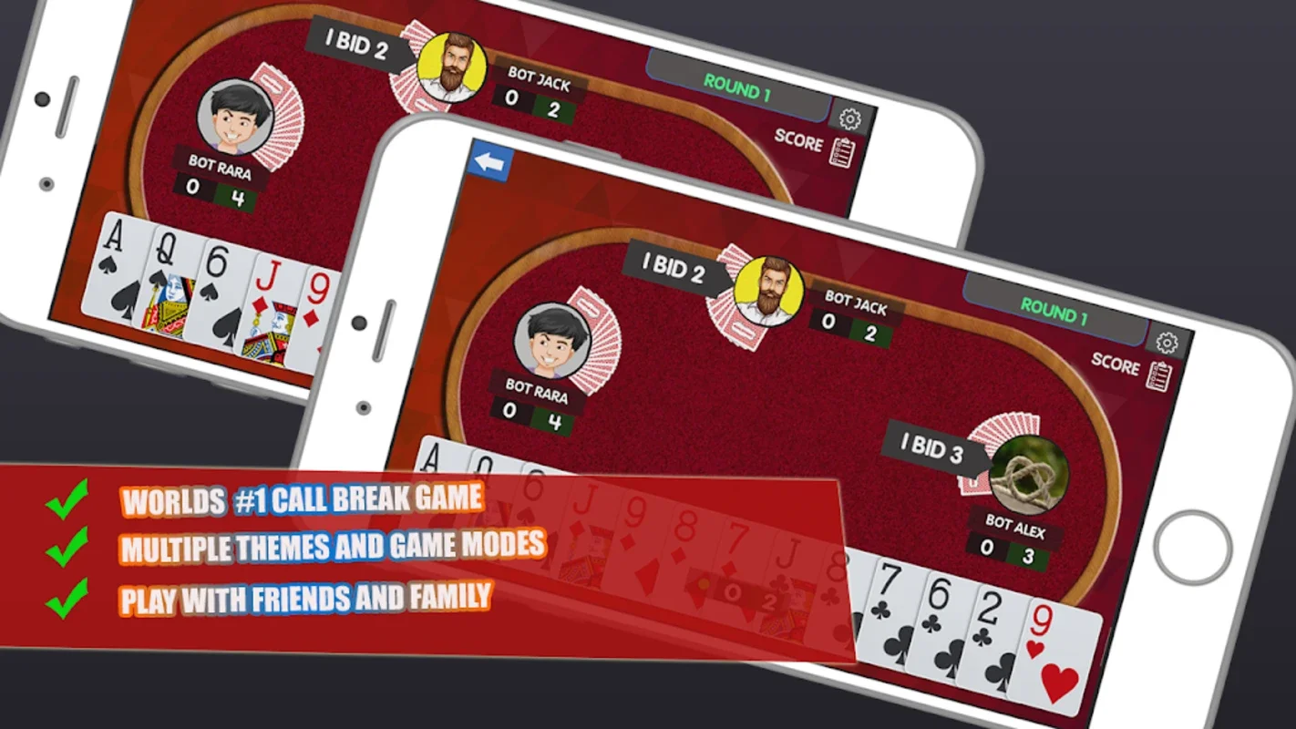 Call Break Card Game for Android - Engaging Real-Time Play