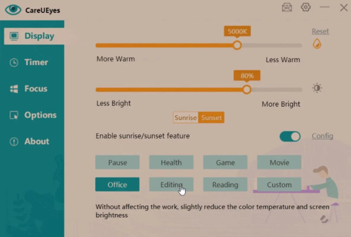 CareUEyes Lite for Windows - Protect Your Eyes Easily