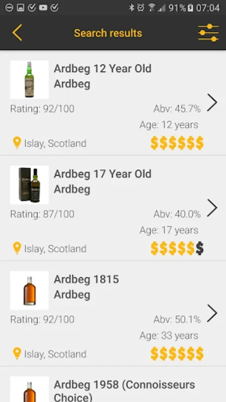 Whisky Suggest for Android - Discover Your Perfect Whisky